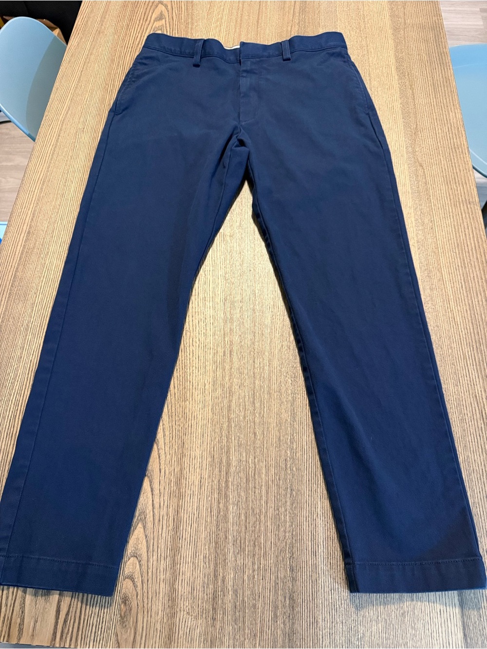 Banana Republic Navy Men’s Twill Chino Pants 32